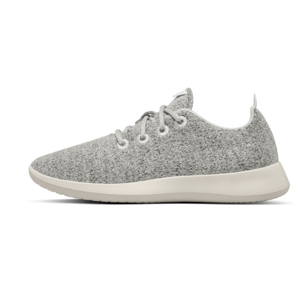 Allbirds Men\'s Wool Runners - Sneakers Grey - UKD468173